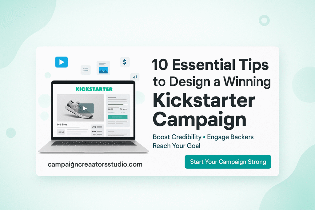 10 Essential Tips to Design a Winning Kickstarter Campaign